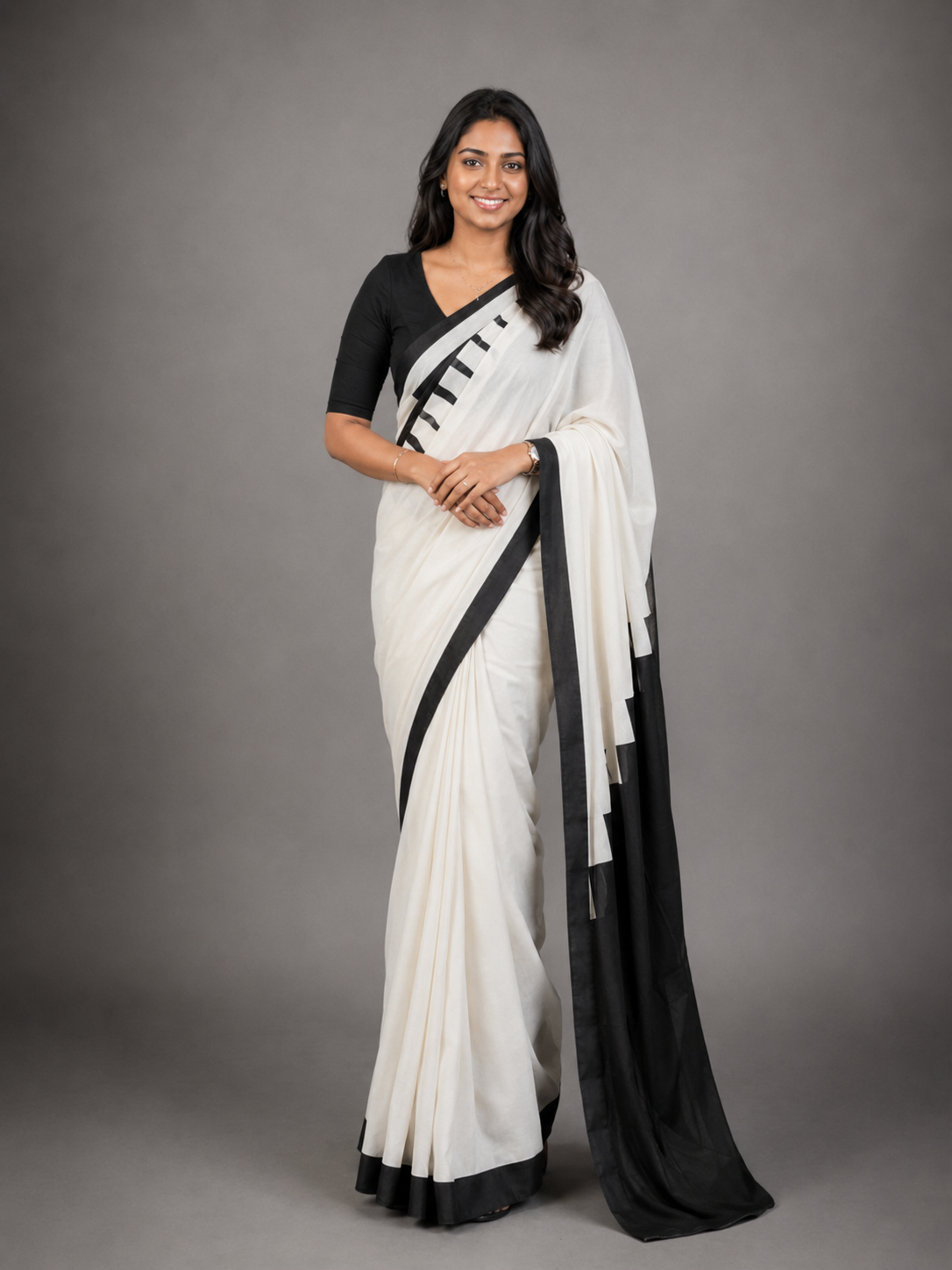 single saree